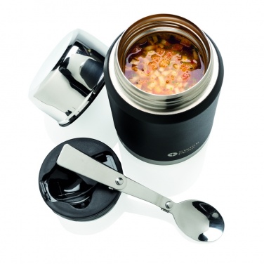 Logo trade promotional giveaway photo of: Swiss Peak Elite copper vacuum food container