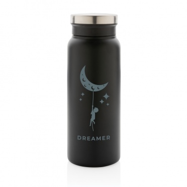 Logotrade promotional giveaway image of: RCS Recycled stainless steel vacuum bottle 600ML