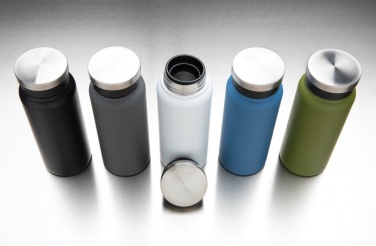 Logo trade promotional giveaway photo of: RCS Recycled stainless steel vacuum bottle 600ML