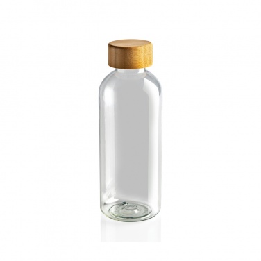 Logo trade promotional products picture of: RCS RPET bottle with bamboo lid