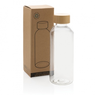 Logotrade corporate gift picture of: RCS RPET bottle with bamboo lid