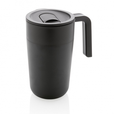 Logotrade promotional product picture of: GRS Recycled PP and SS mug with handle