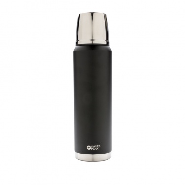Logo trade corporate gifts image of: Swiss Peak Elite 1L copper vacuum flask