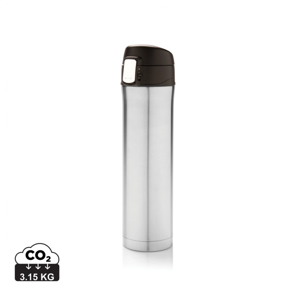 Logo trade promotional gifts image of: Easy lock vacuum flask