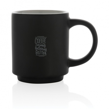 Logotrade promotional giveaway picture of: Ceramic stackable mug 180ml