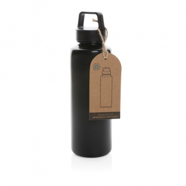 Logotrade promotional product image of: RCS certified recycled PP water bottle with handle