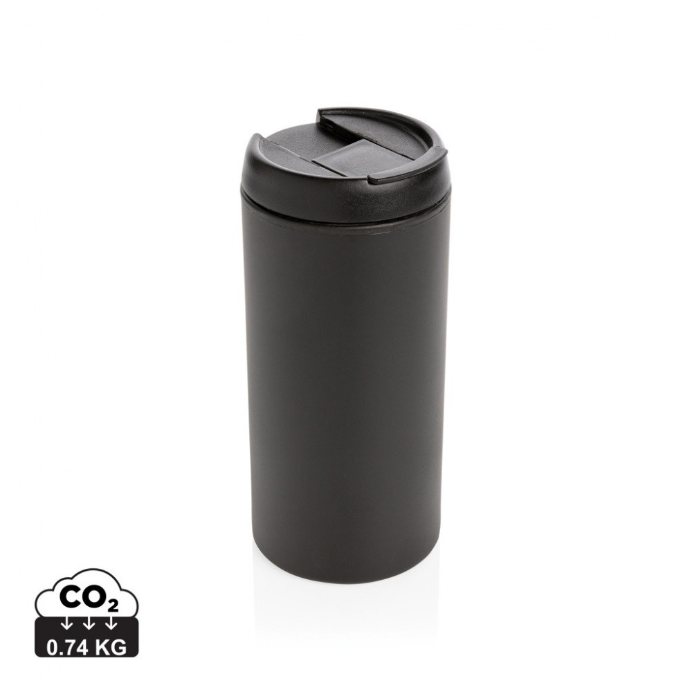 Logo trade promotional giveaway photo of: Metro RCS Recycled stainless steel tumbler