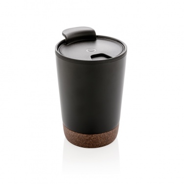 Logotrade promotional merchandise image of: GRS RPP stainless steel cork coffee tumbler