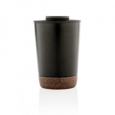Logo trade promotional giveaway photo of: GRS RPP stainless steel cork coffee tumbler