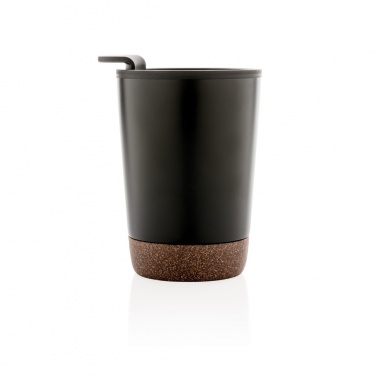 Logotrade promotional gift picture of: GRS RPP stainless steel cork coffee tumbler