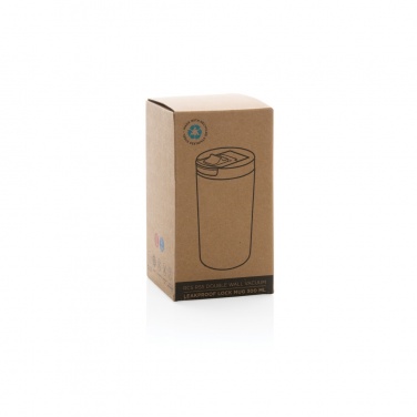 Logo trade promotional gifts image of: RCS RSS Double wall vacuum leakproof lock mug