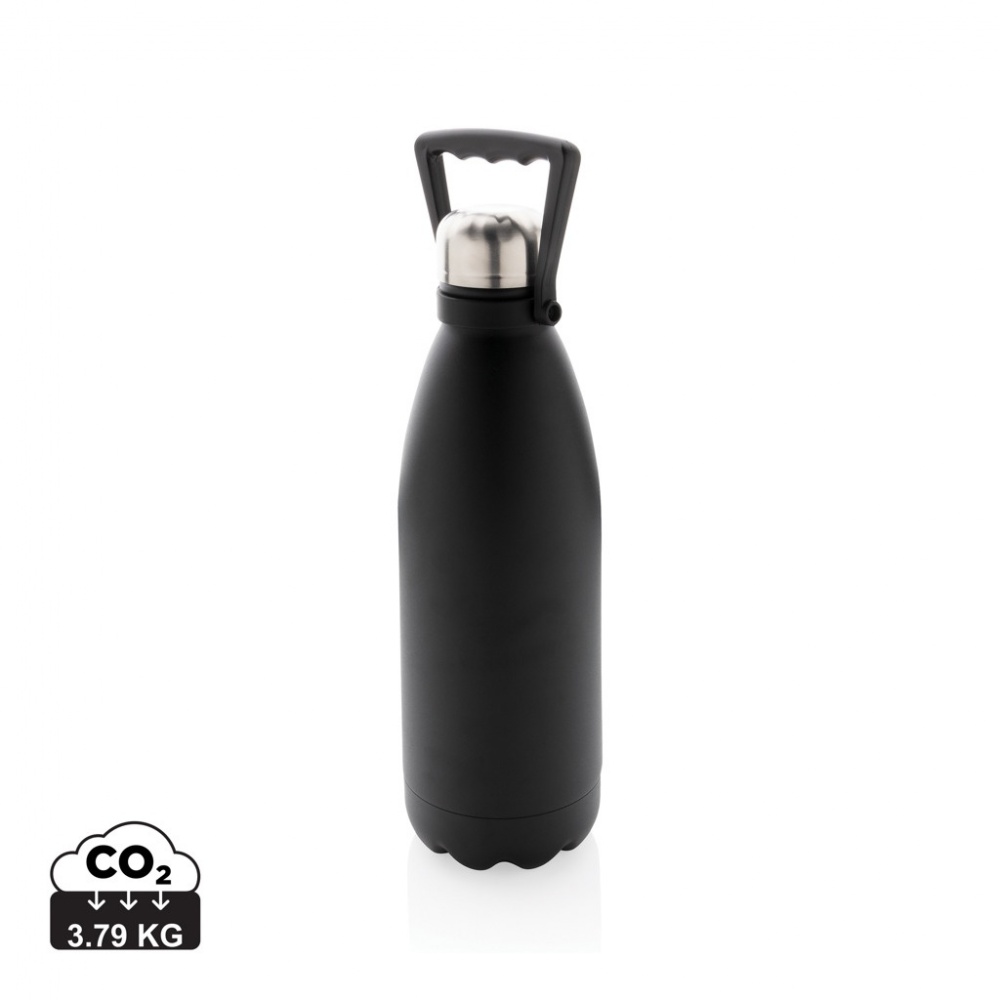 Logotrade corporate gifts photo of: RCS Recycled stainless steel large vacuum bottle 1.5L