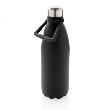 Logo trade advertising products picture of: RCS Recycled stainless steel large vacuum bottle 1.5L