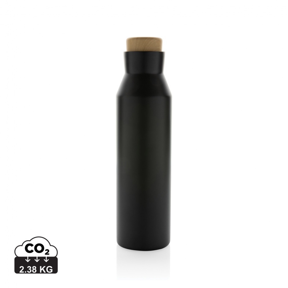 Logotrade promotional giveaway picture of: Gaia RCS certified recycled stainless steel vacuum bottle