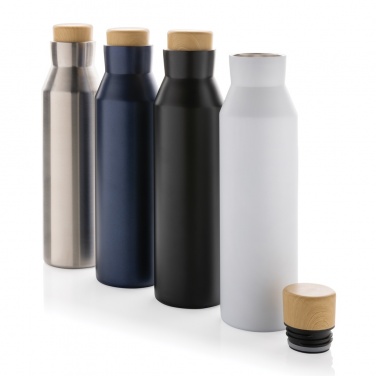 Logo trade promotional product photo of: Gaia RCS certified recycled stainless steel vacuum bottle