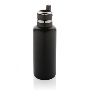 Logotrade promotional gift image of: Hydro RCS recycled stainless steel vacuum bottle with spout