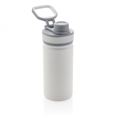 Logo trade promotional product photo of: Vacuum stainless steel bottle with sports lid 550ml