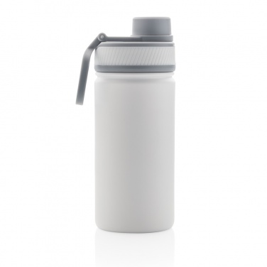 Logo trade corporate gifts picture of: Vacuum stainless steel bottle with sports lid 550ml