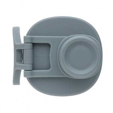 Logo trade promotional products image of: Vacuum stainless steel bottle with sports lid 550ml