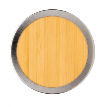 Logotrade promotional item image of: Leak proof bamboo vacuum bottle