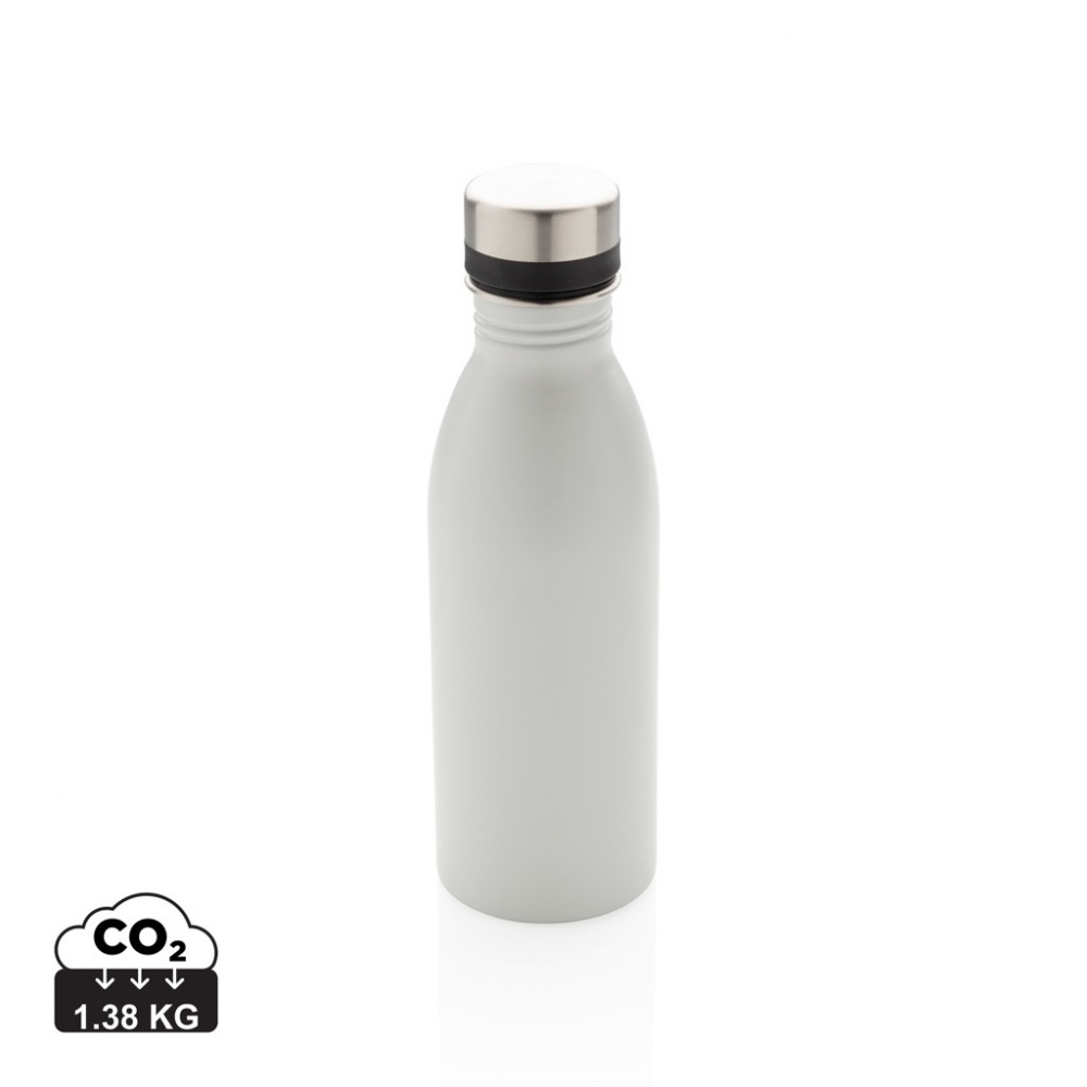 Logo trade promotional merchandise photo of: Deluxe stainless steel water bottle