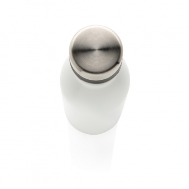 Logo trade promotional items image of: Deluxe stainless steel water bottle