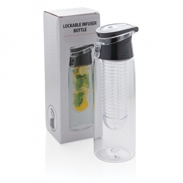 Logo trade promotional giveaway photo of: Lockable infuser bottle