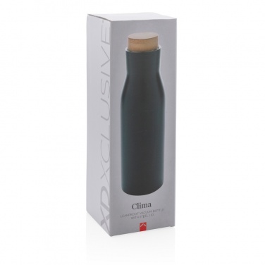 Logotrade promotional item picture of: Clima leakproof vacuum bottle with steel lid