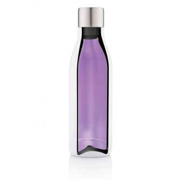 Logo trade promotional products image of: UV-C steriliser vacuum stainless steel bottle