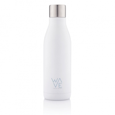 Logotrade promotional item picture of: UV-C steriliser vacuum stainless steel bottle