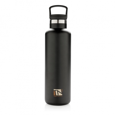 Logo trade promotional gifts picture of: Vacuum insulated leak proof standard mouth bottle