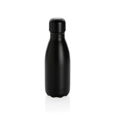 Logo trade advertising products picture of: Solid colour vacuum stainless steel bottle 260ml