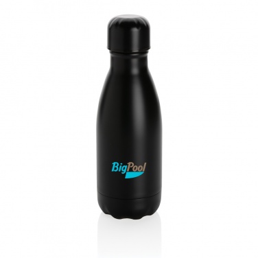 Logotrade promotional merchandise picture of: Solid colour vacuum stainless steel bottle 260ml