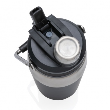 Logo trade promotional items picture of: Vacuum stainless steel dual function lid bottle 500ml