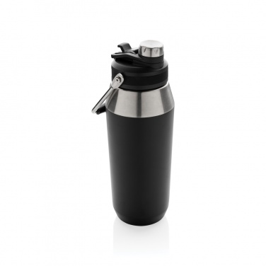 Logotrade promotional giveaway picture of: Vacuum stainless steel dual function lid bottle 1L