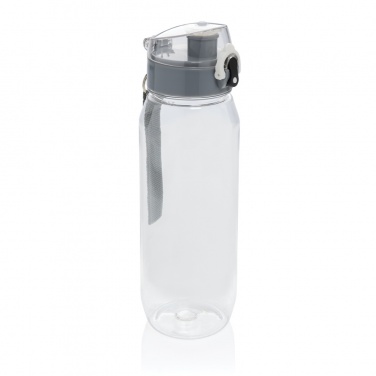 Logo trade promotional merchandise picture of: Yide RCS Recycled PET leakproof lockable waterbottle 800ml