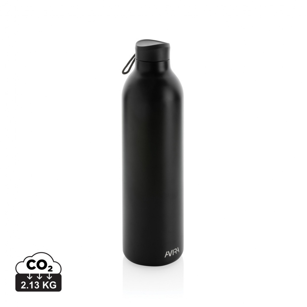 Logotrade promotional products photo of: Avira Avior RCS Re-steel bottle 1L