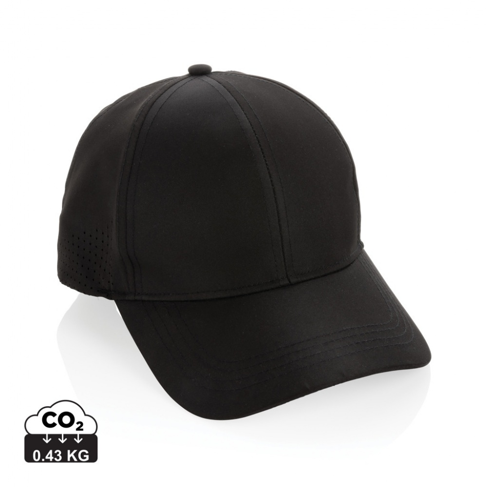 Logo trade promotional gifts picture of: Impact AWARE™ RPET 6 panel sports cap