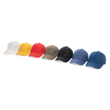 Logotrade promotional gift picture of: Impact 5panel 280gr Recycled cotton cap with AWARE™ tracer
