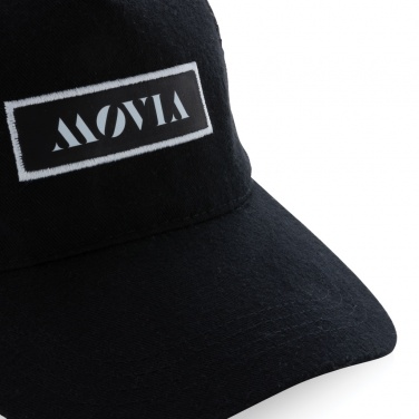 Logotrade advertising product picture of: Impact AWARE™ Brushed rcotton 5 panel trucker cap 190gr