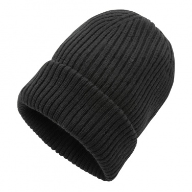 Logo trade advertising products picture of: Impact AWARE™  Polylana® double knitted beanie