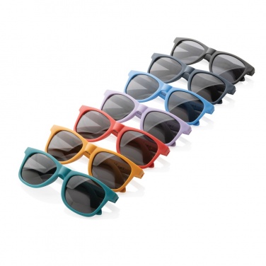 Logo trade promotional gifts picture of: RCS recycled PP plastic sunglasses