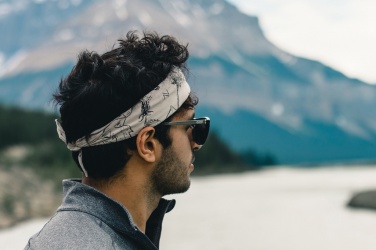 Logotrade promotional giveaway image of: Swiss Peak RCS rplastic polarised sunglasses