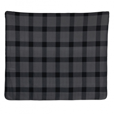 Logotrade corporate gifts photo of: Soft plaid fleece blanket