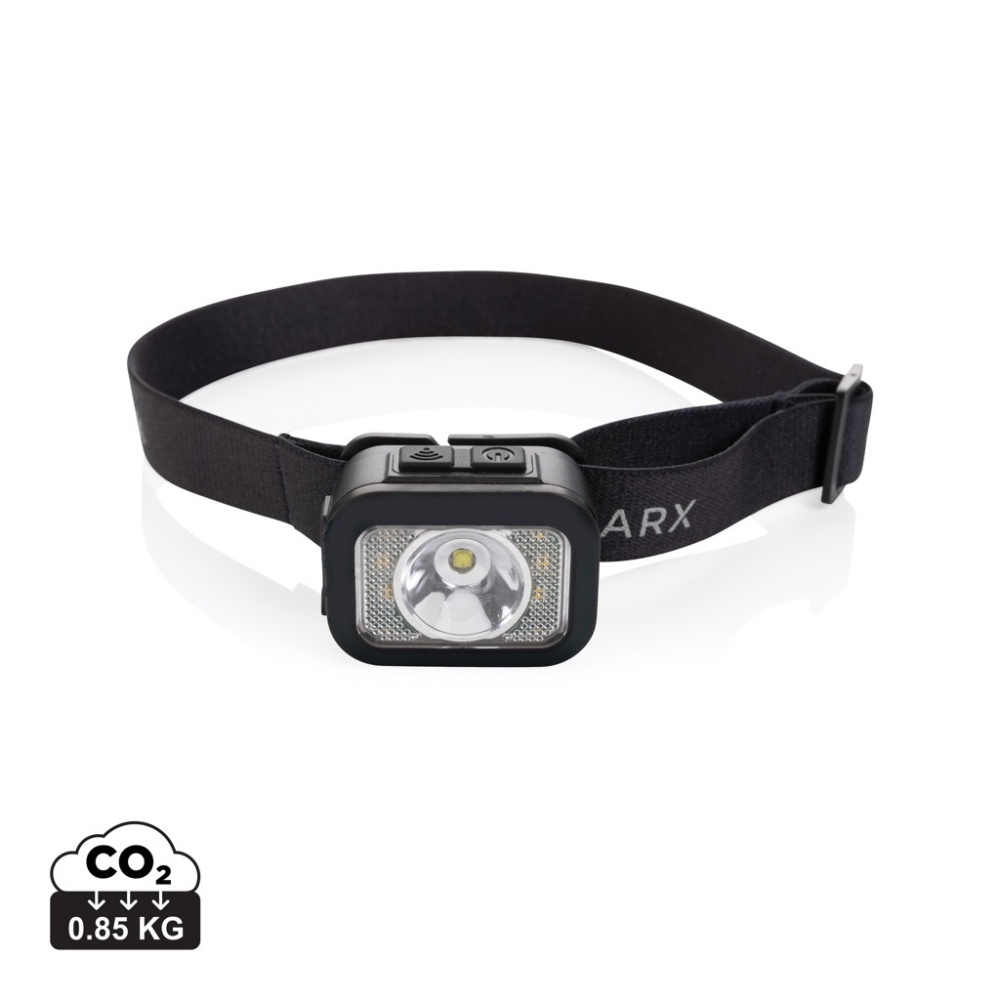 Logotrade promotional item image of: Gear X RCS rPlastic heavy duty head torch