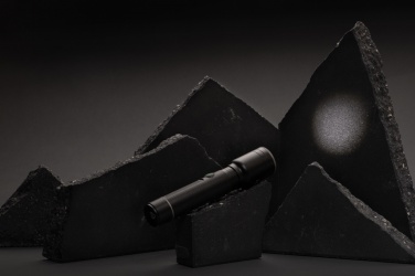 Logotrade promotional merchandise photo of: RCS recycled aluminum USB-rechargeable heavy duty torch