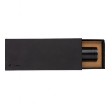 Logo trade promotional item photo of: RCS recycled aluminum USB-rechargeable heavy duty torch