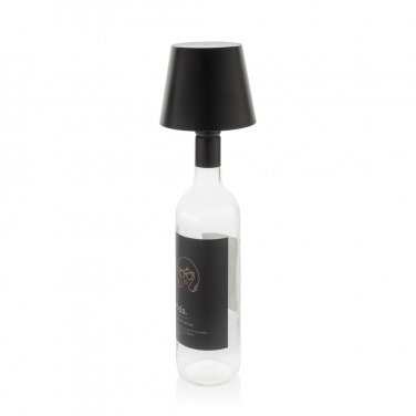 Logo trade promotional gift photo of: BottleGlow RCS recycled plastic bottle lamp