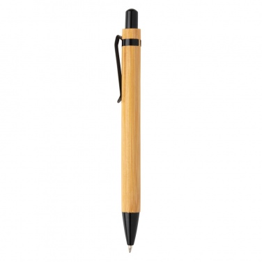 Logo trade promotional gifts image of: Bamboo pen