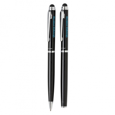 Logo trade promotional gifts picture of: Swiss Peak deluxe pen set